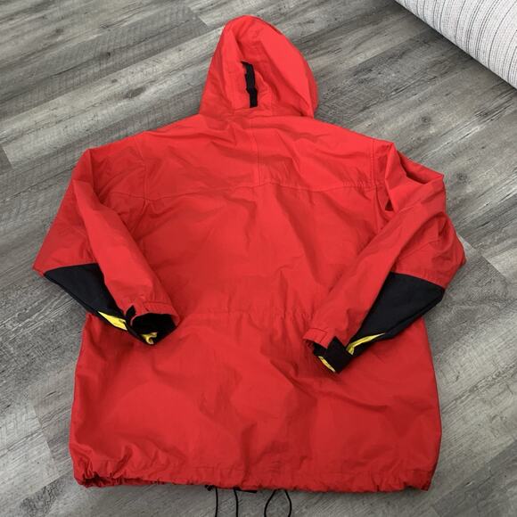 Vintage Marlboro Adventure Team Jacket Mens XL Red Hooded Zip Parka Outdoors 90s - Picture 5 of 6